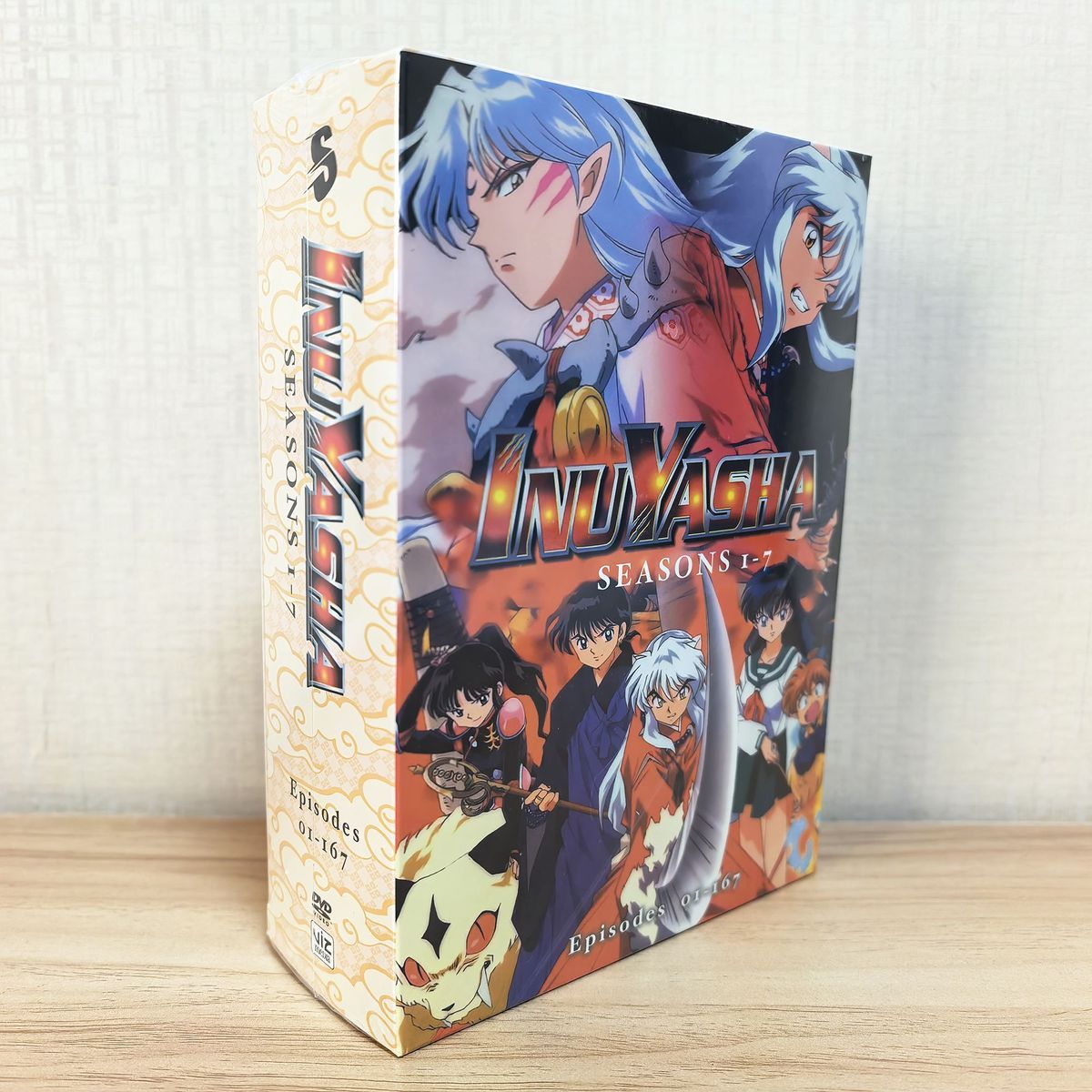 Anime Cosplay Images - Anime Inuyasha 1-7 32 szt. DVD