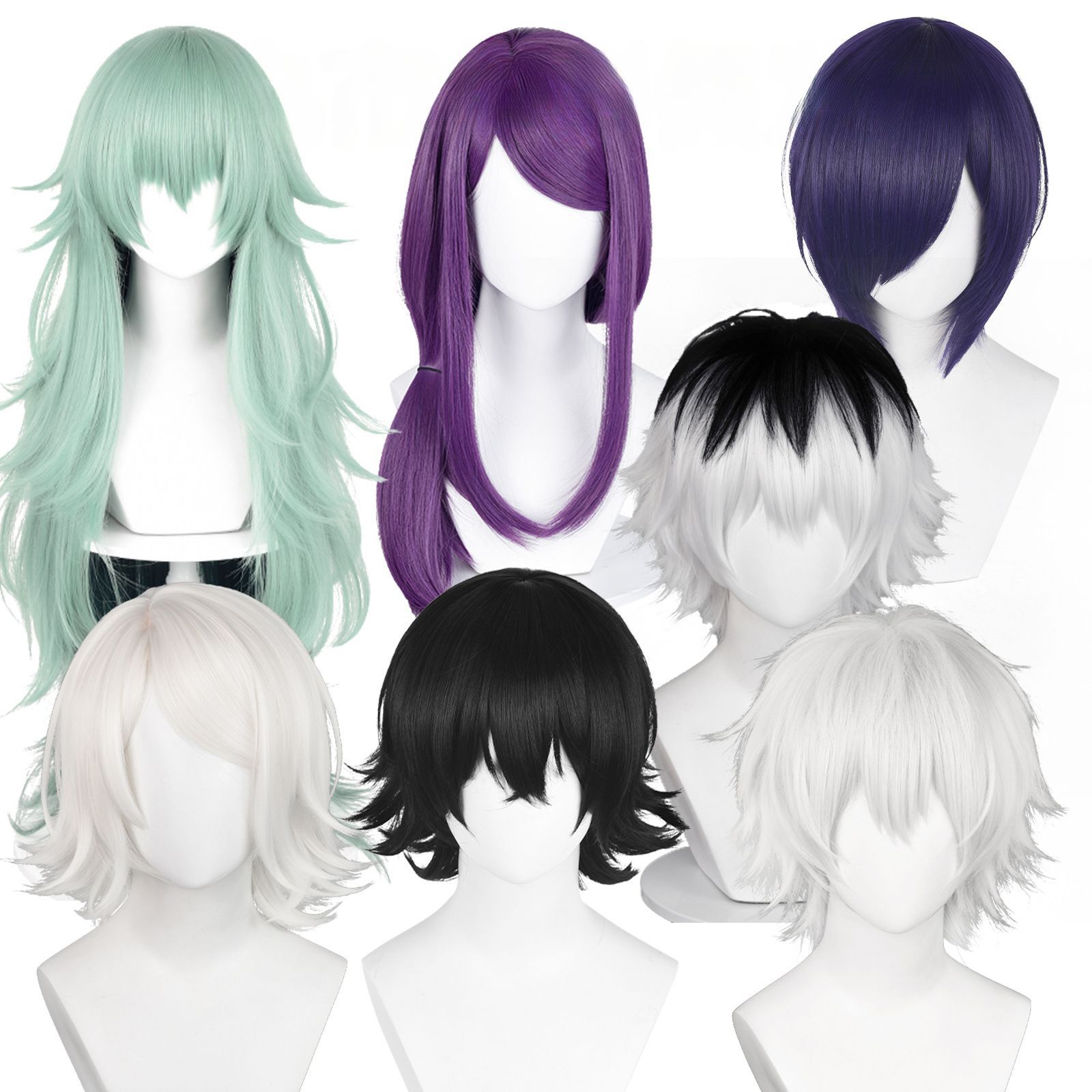 Tokyo Ghoul Mask - Anime Tokyo Ghoul Kaneki Ken peruka
