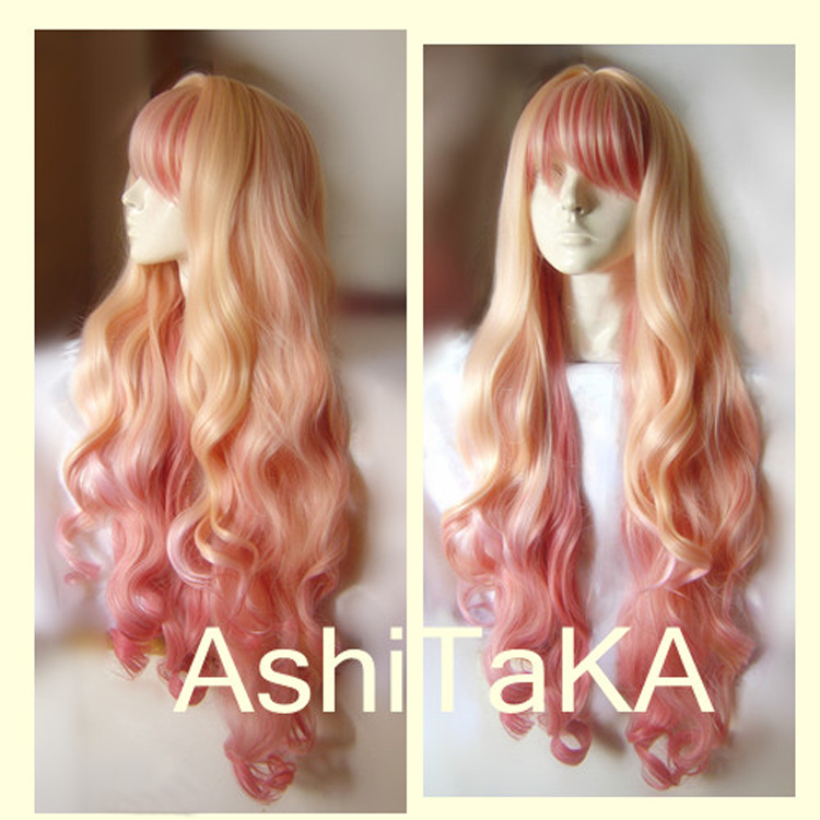 Anime Cosplay Nome - Macross F Sheryl Nome długie faliste