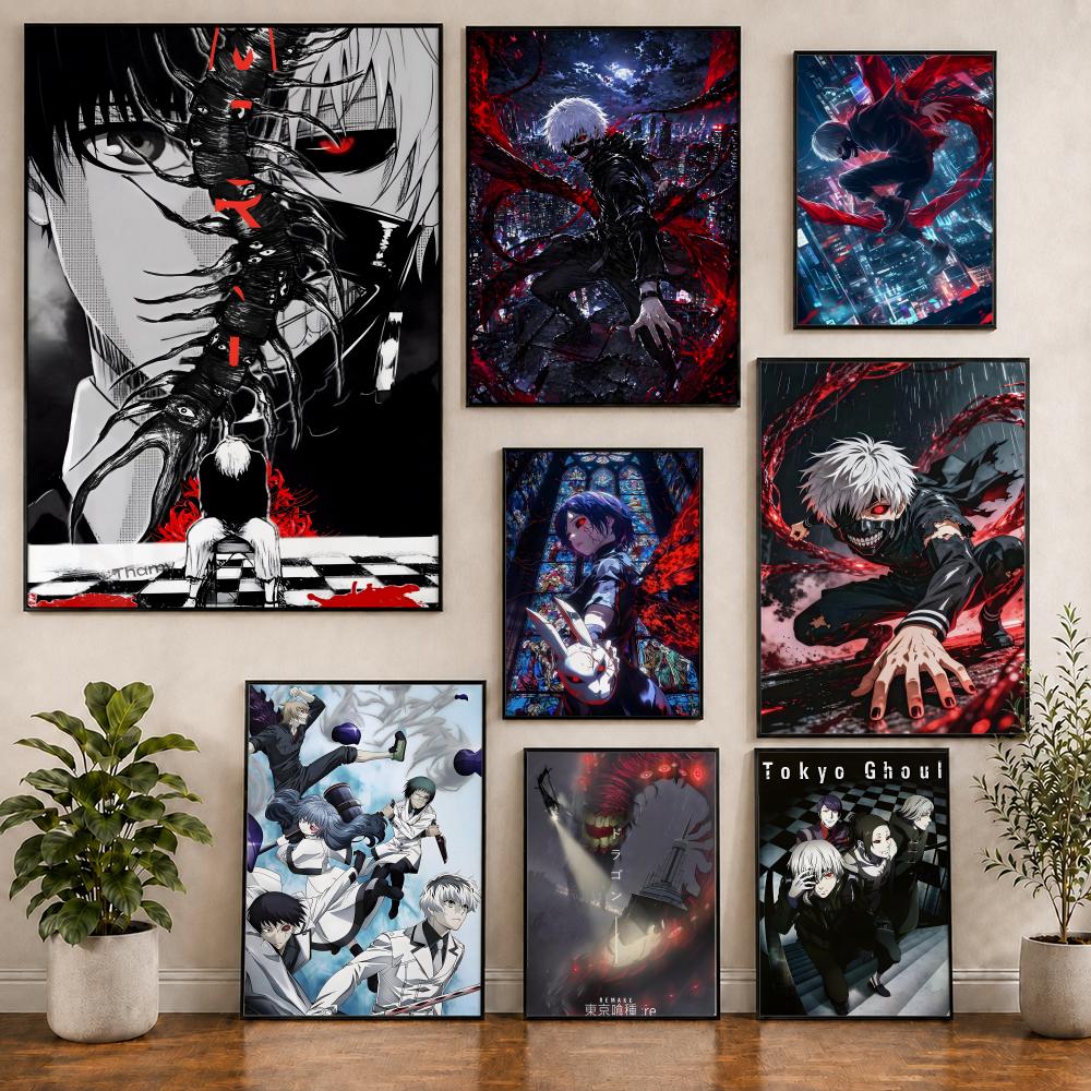 Tokyo Ghoul Mask - Anime Tokyo Ghoul Ken Kaneki Plakat