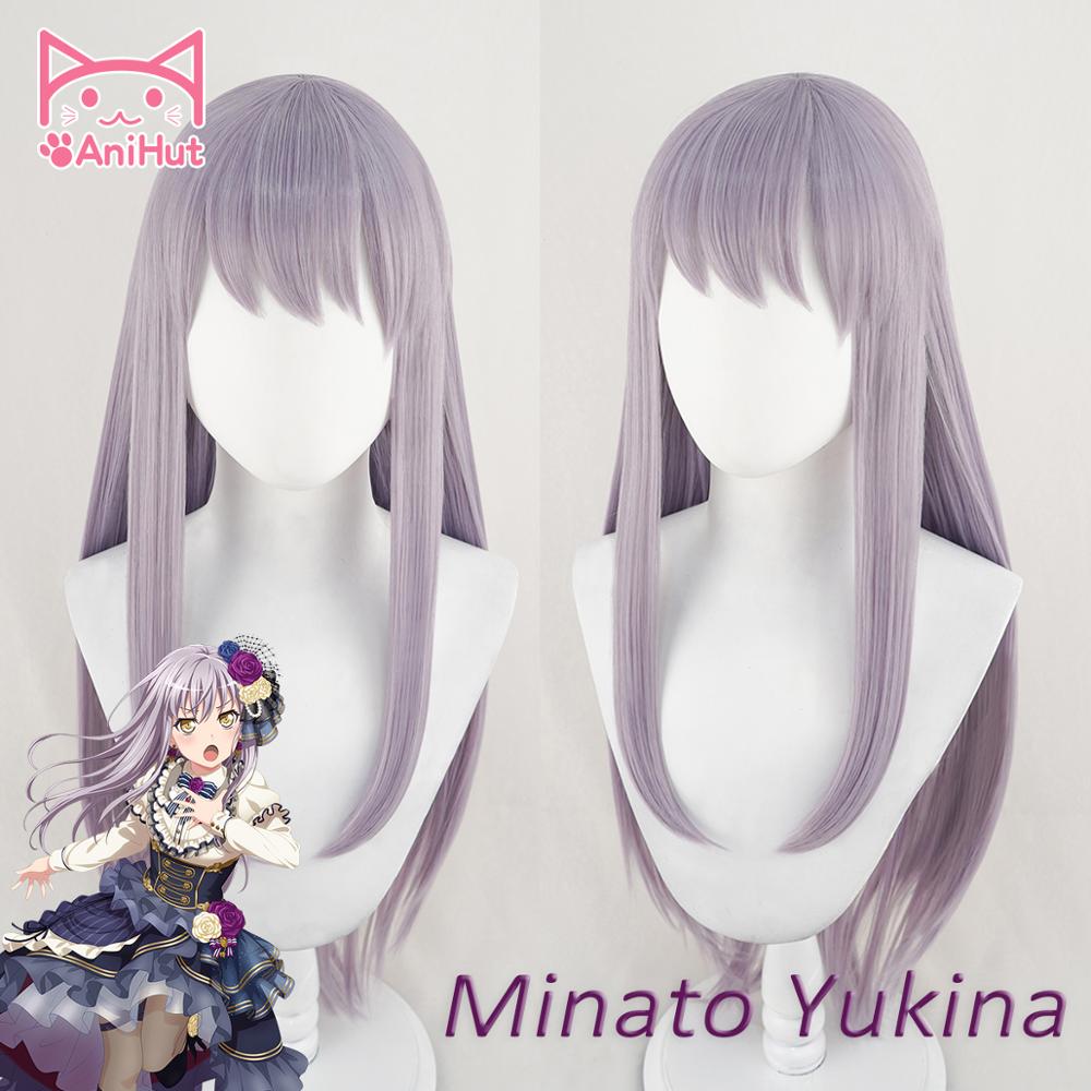 Cosplay Anime Yuki - 【AniHut】Minato Yukina Wig BanG Dream!Peruka do