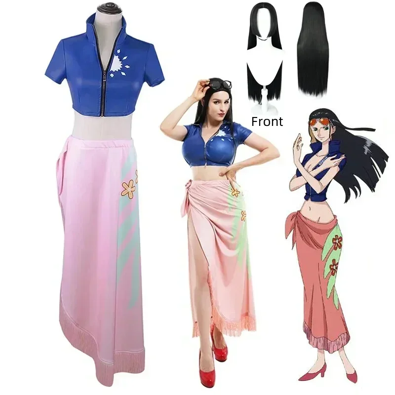 Strój Cosplay Nico Robin Sukie – Anime Cosplay Yor recenzja i cena