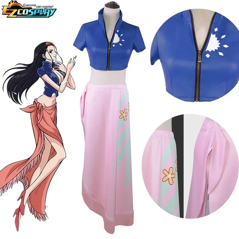 Strój Cosplay Nico Robin Sukie – Anime Cosplay Yor recenzja i cena
