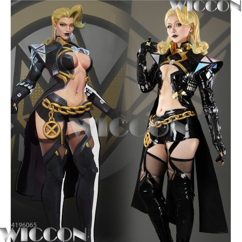 Biała Królowa Emma Grace Frost – Anime Cosplay Black Girl recenzja i cena