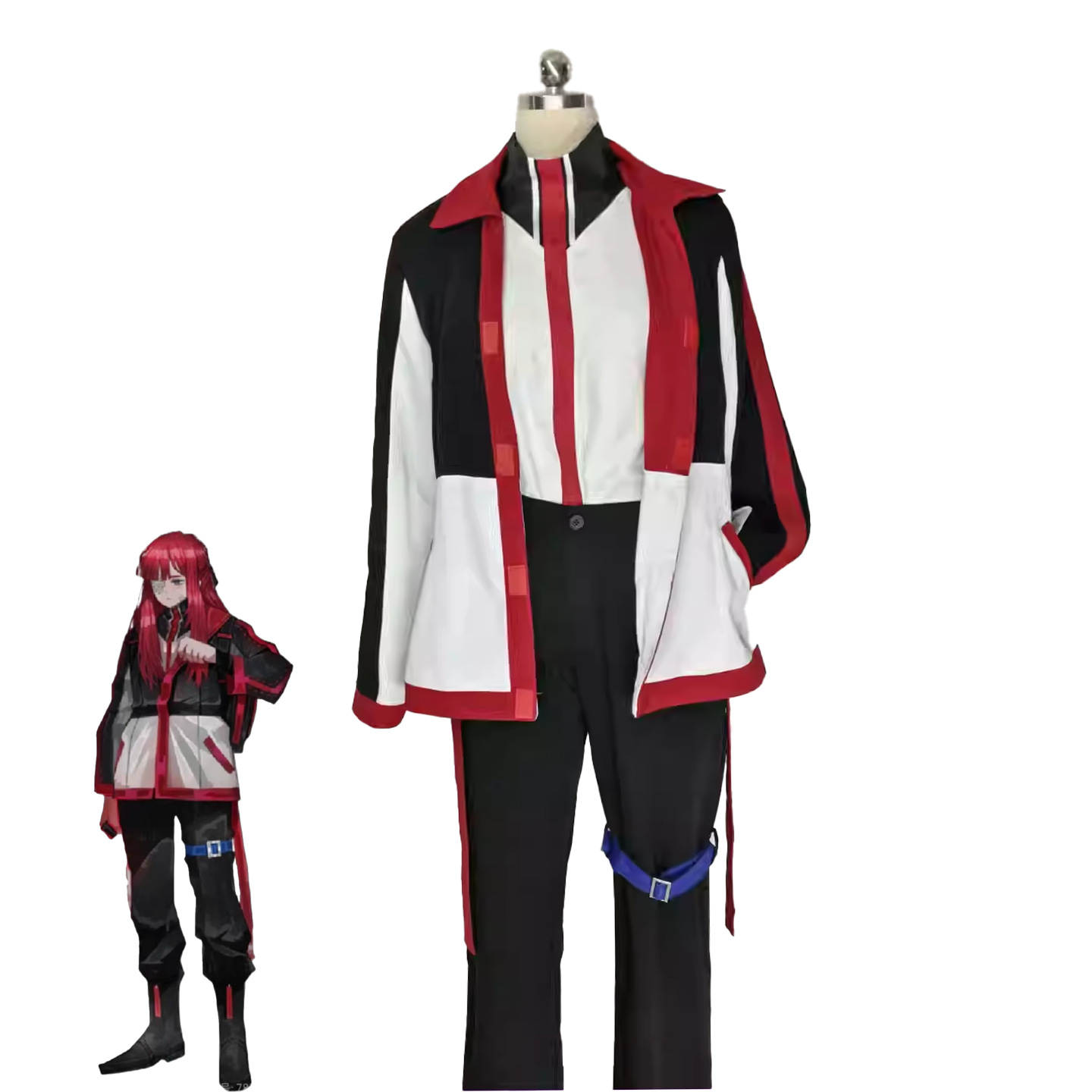 Kostium Cosplay Yuri z gry Lim – Anime Cosplay Black Girl recenzja i cena