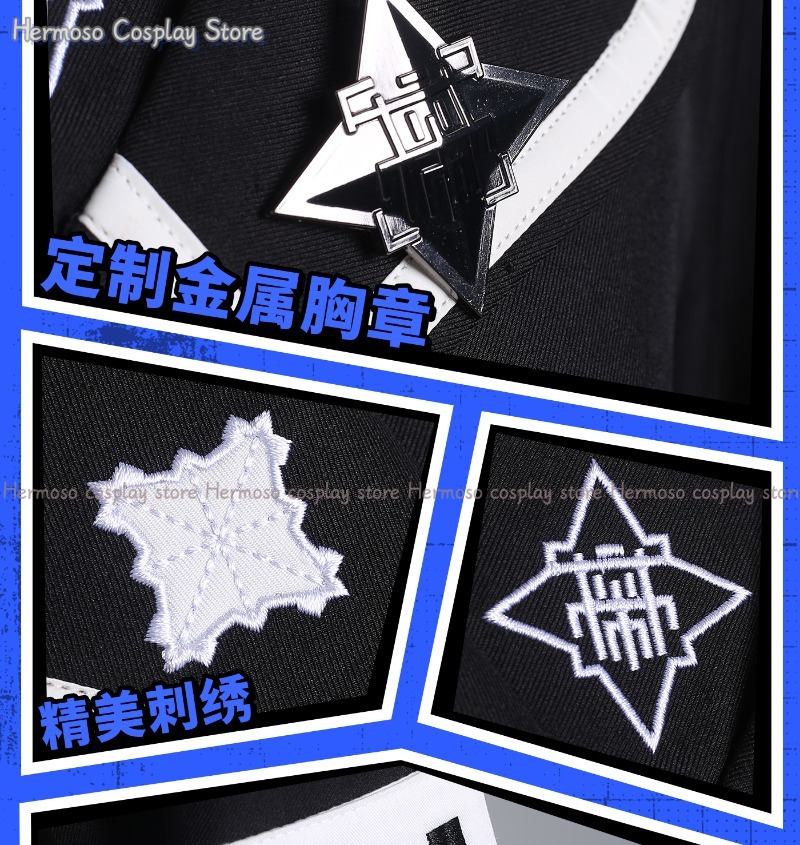 Anime Gra The Hundred Japanese – Anime Cosplay Black Girl recenzja i cena