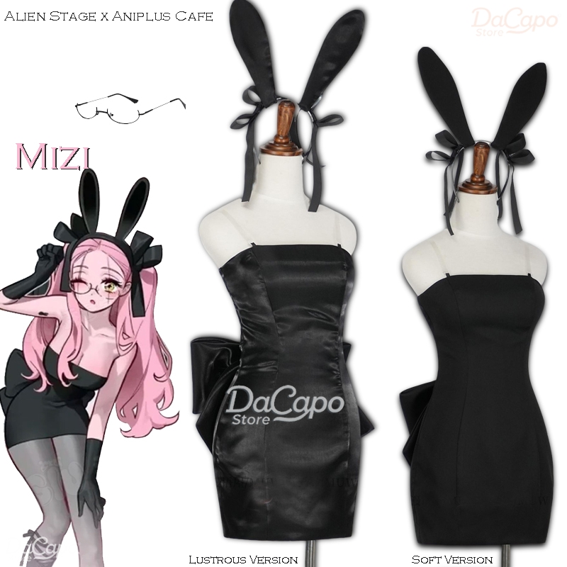 Strój Króliczka Kosmitki Stage – Anime Cosplay Black Girl recenzja i cena