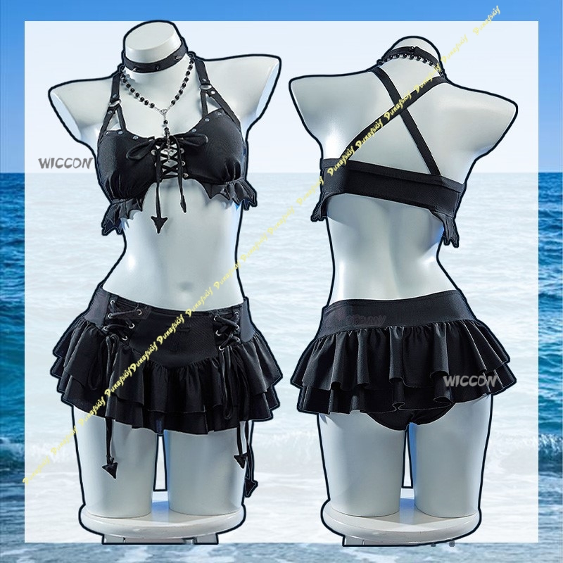 Kostium Cosplay Dziewczęcy Sek – Anime Cosplay Black Girl recenzja i cena