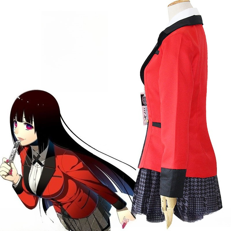 Kostium cosplay Anime Kakeguru – Anime Cosplay Kakegurui recenzja i cena