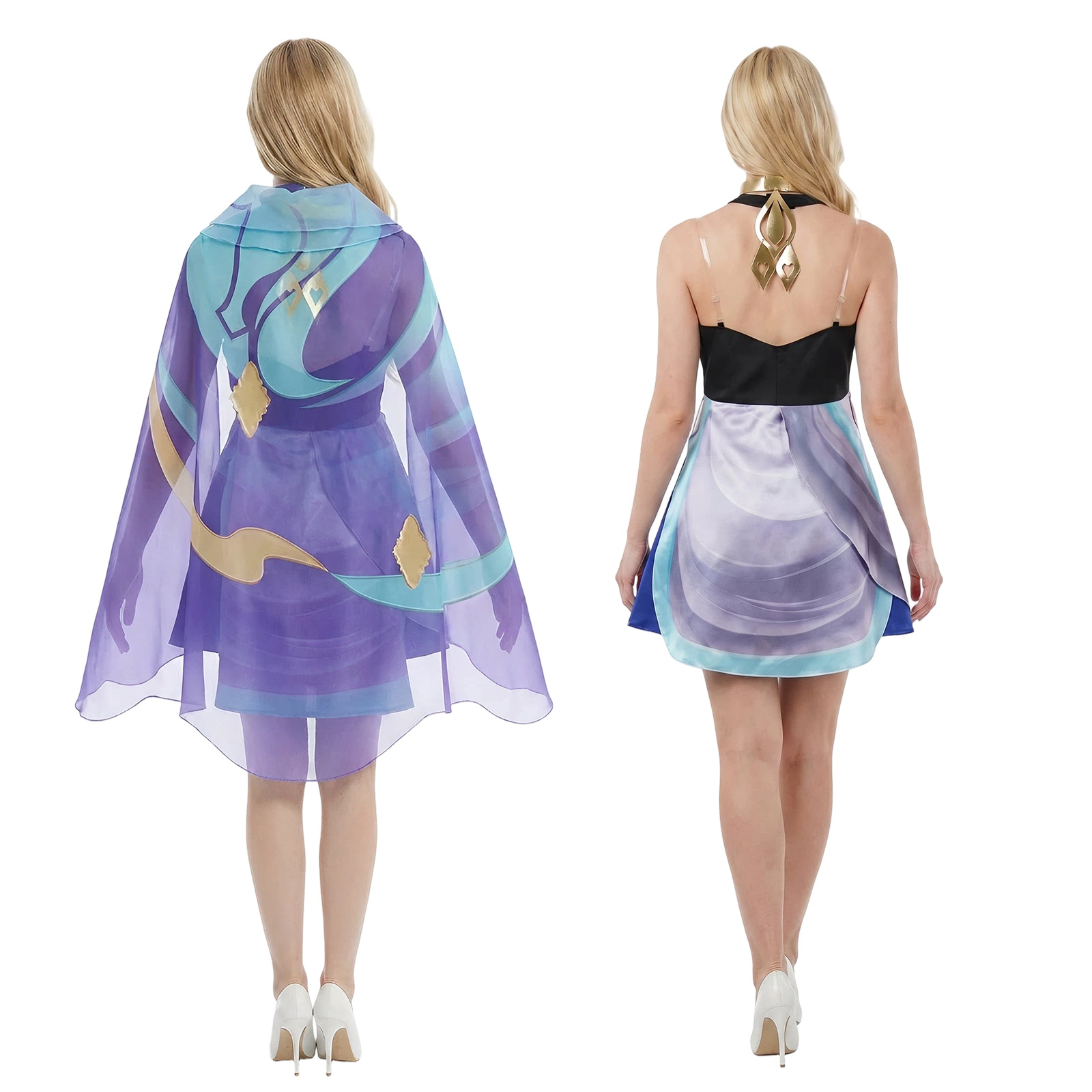 Strój Dolia z chustą na głowę, – Anime Cosplay Characters recenzja i cena
