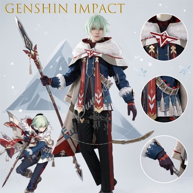 Kostium cosplayowy Genshin Imp – Anime Cosplay Photoshoot recenzja i cena