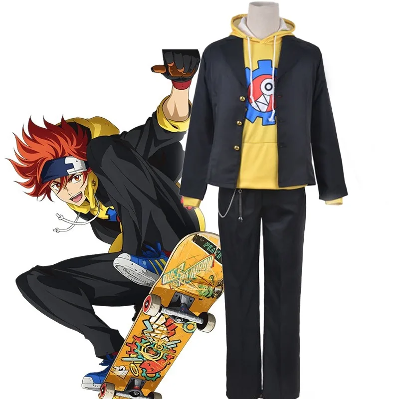 SK8 The Infinity Cosplay Reki  – Anime Cosplay Black Girl recenzja i cena
