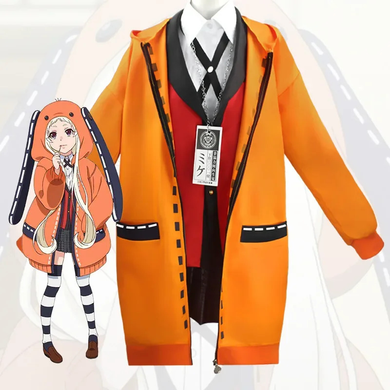 ABC123Rune Yomozuki Runa Strój – Anime Cosplay Kakegurui recenzja i cena