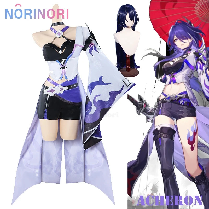 Peruka do kostiumu Acherona z  – Anime Cosplay Event 2025 recenzja i cena
