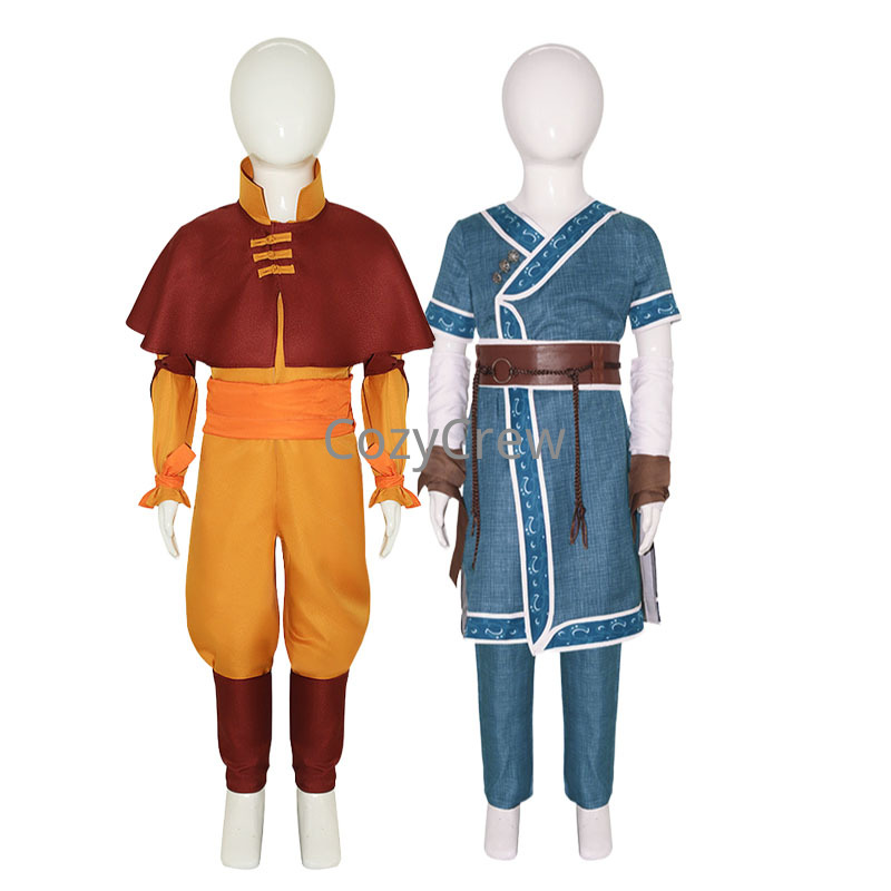 Kostium Cosplay Aang Katara Pe – Anime Cosplay Netflix recenzja i cena